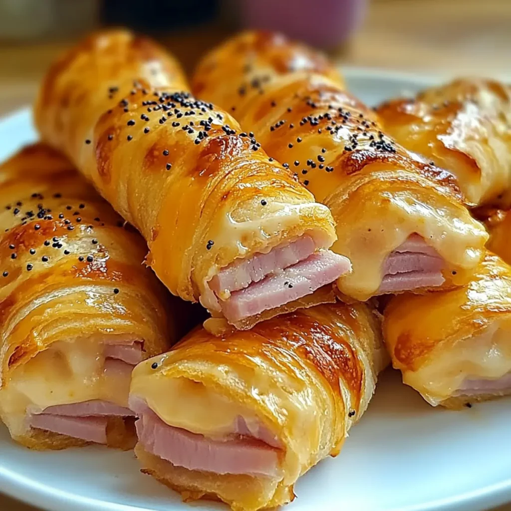 Ham and Cheese Sticks