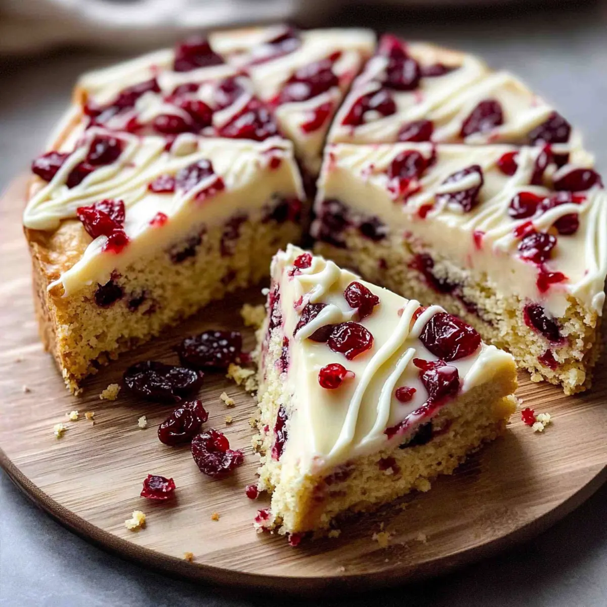 Starbucks Copycat Cranberry Bliss Bars