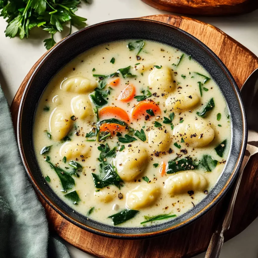 Creamy Gnocchi Soup