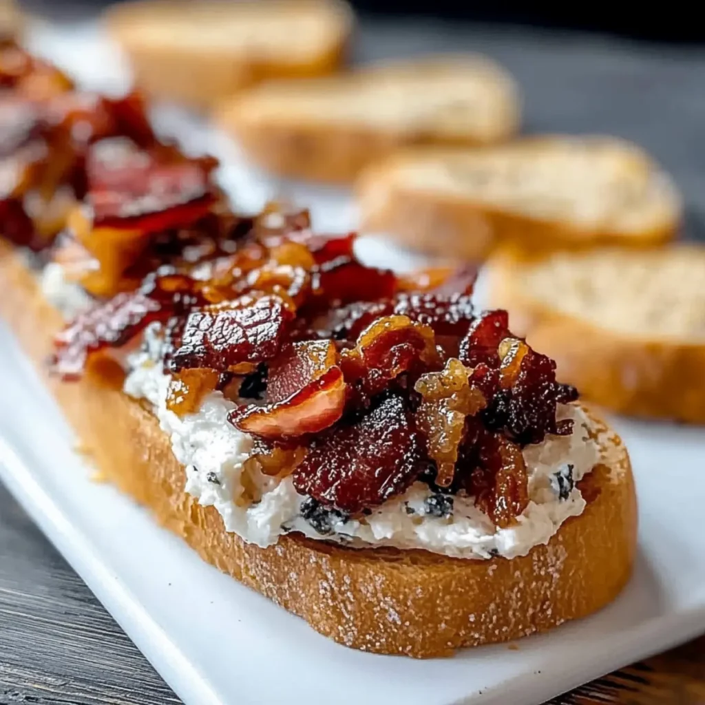 Million Dollar Bacon Goat Cheese Appetizer Log