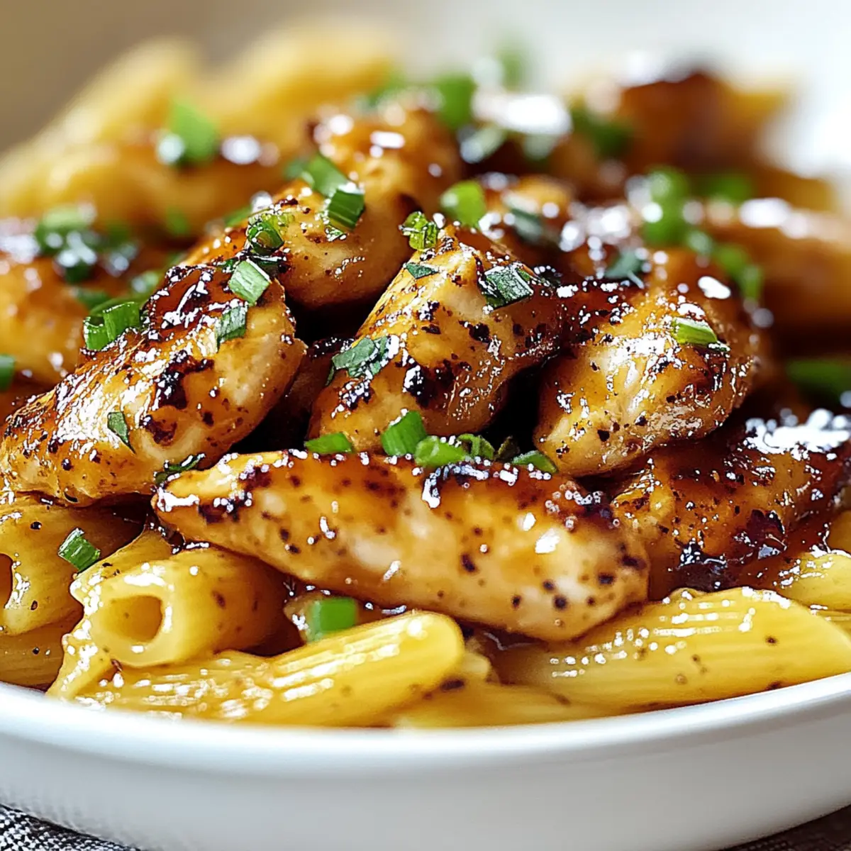 Honey Pepper Chicken Pasta