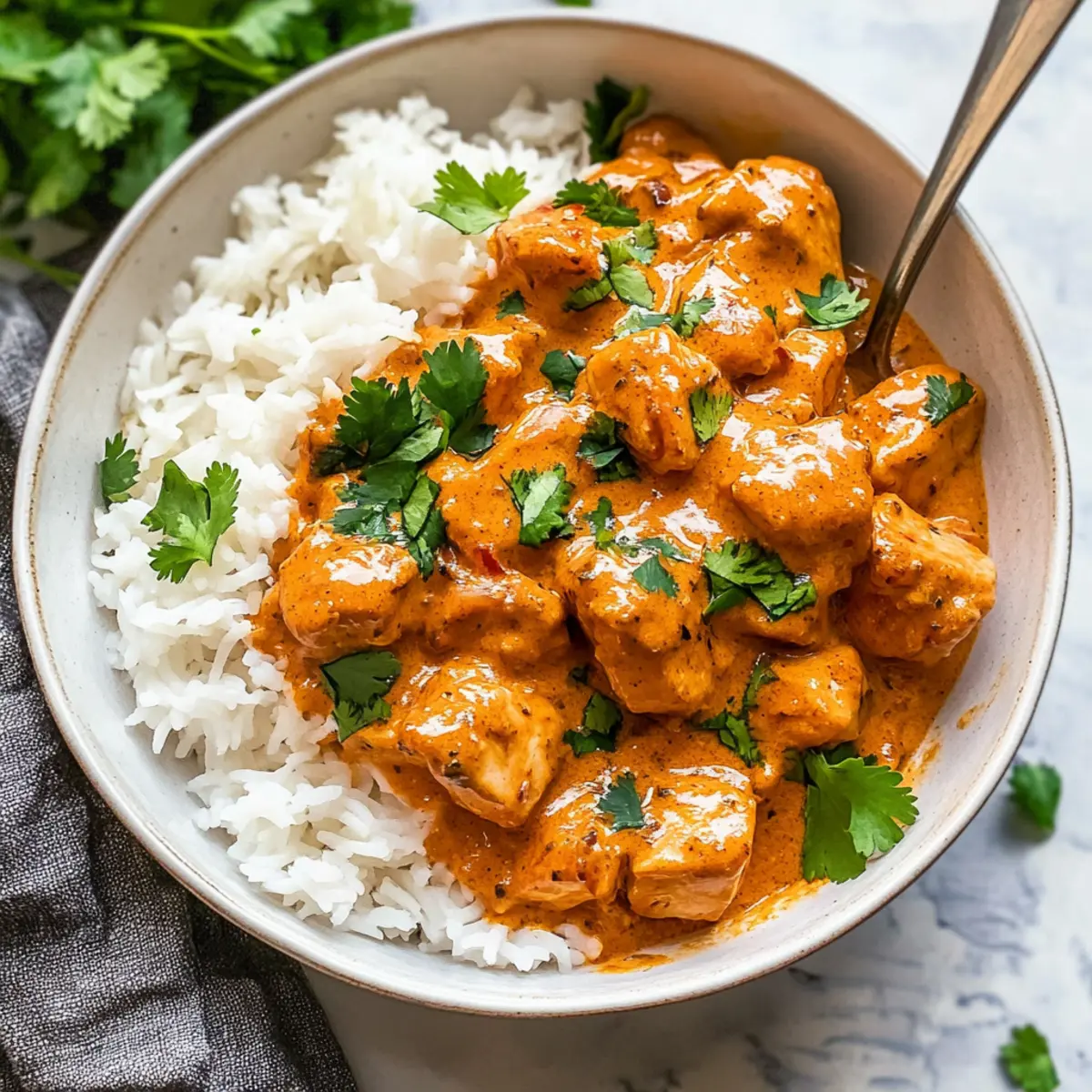 Savory Coconut Chicken Rice Bowl for Easy Meal Prep Delight - Flavorful ...