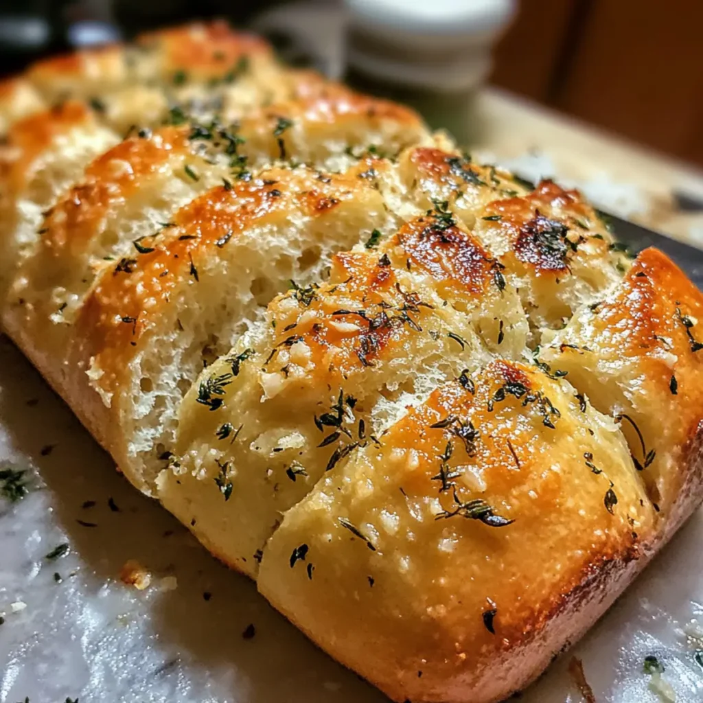 Garlic Parmesan Herb Bread