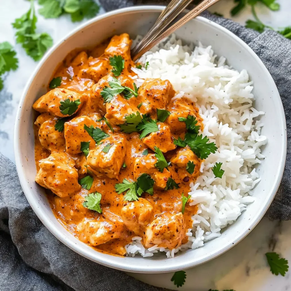 Coconut Chicken Rice Bowl