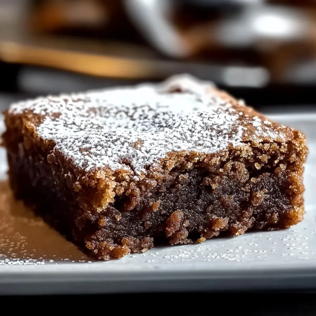 Gingerbread Brownies