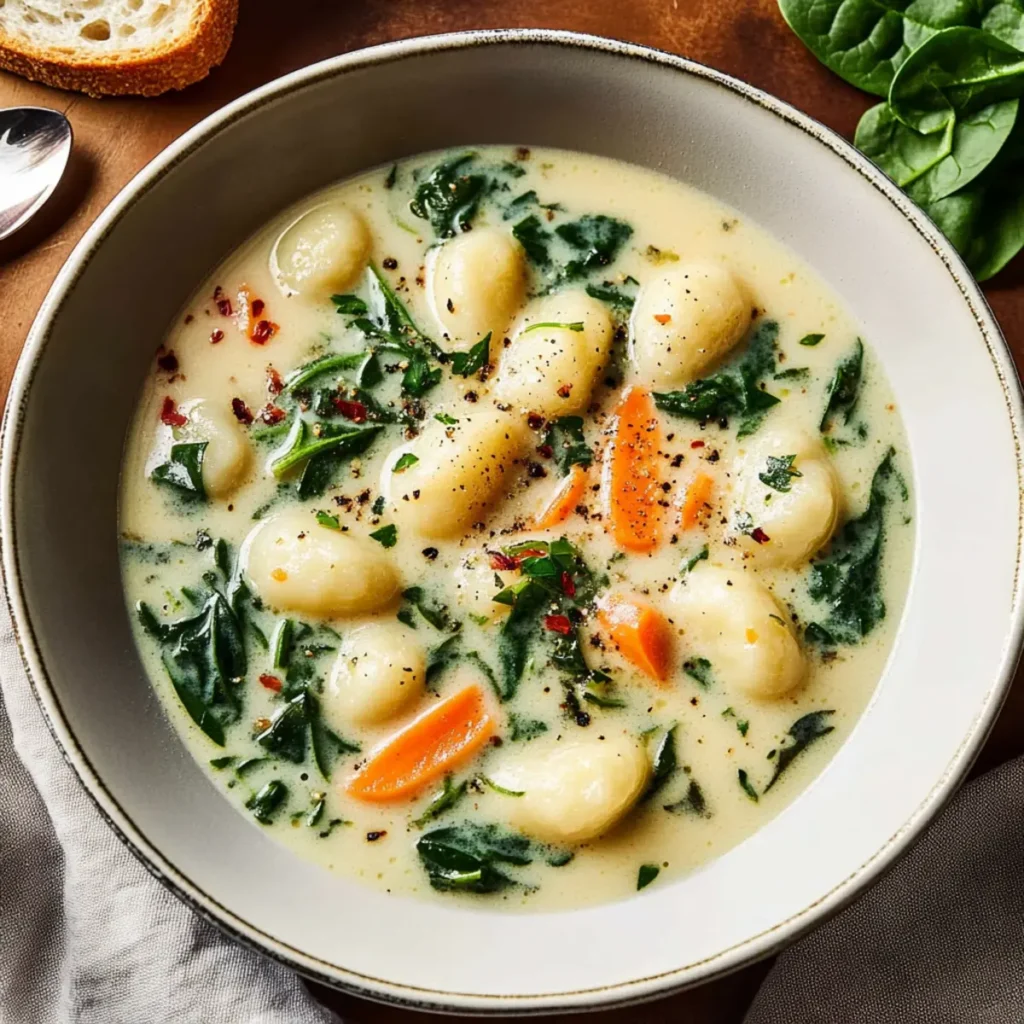 Creamy Gnocchi Soup
