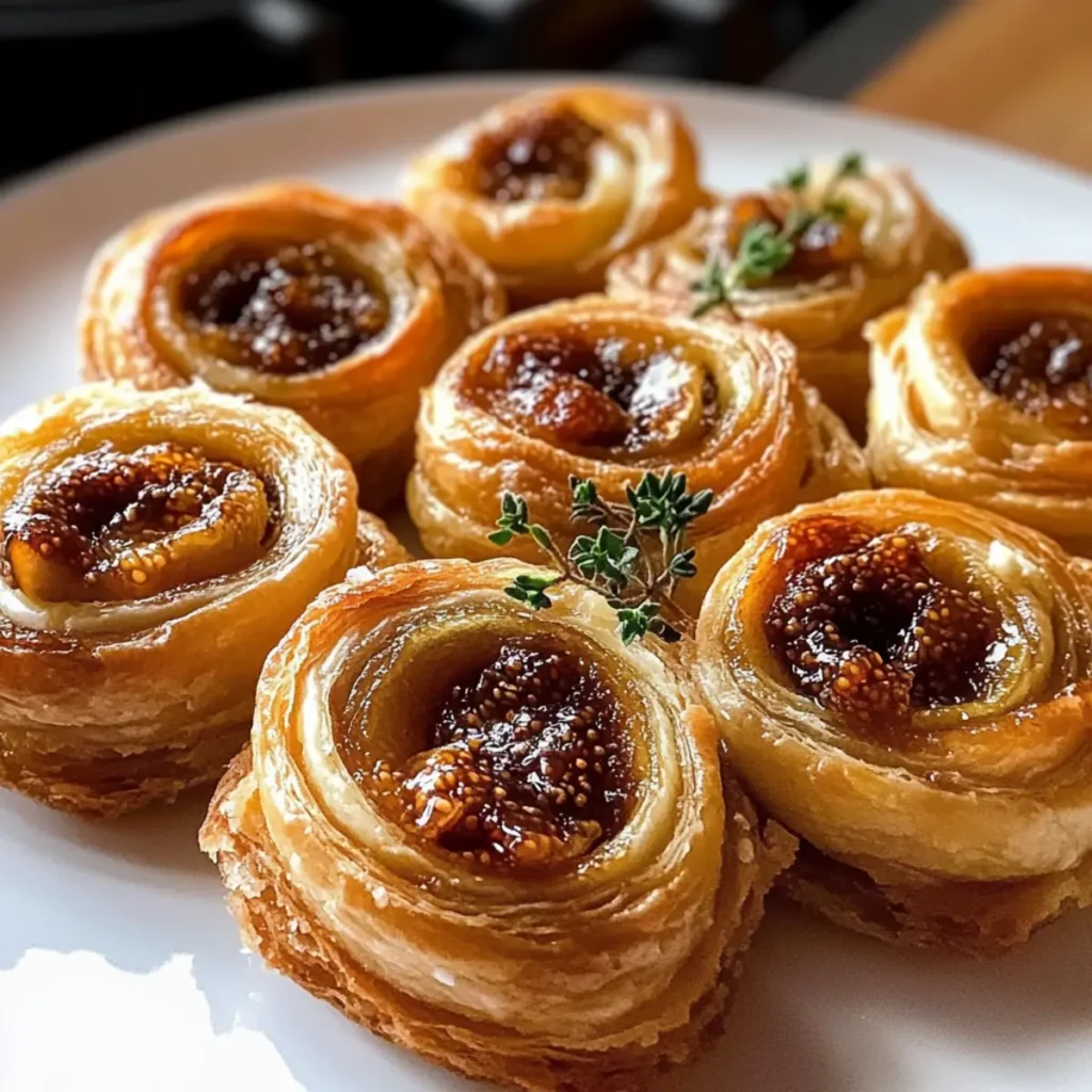 Fig and Goat Cheese Pinwheels