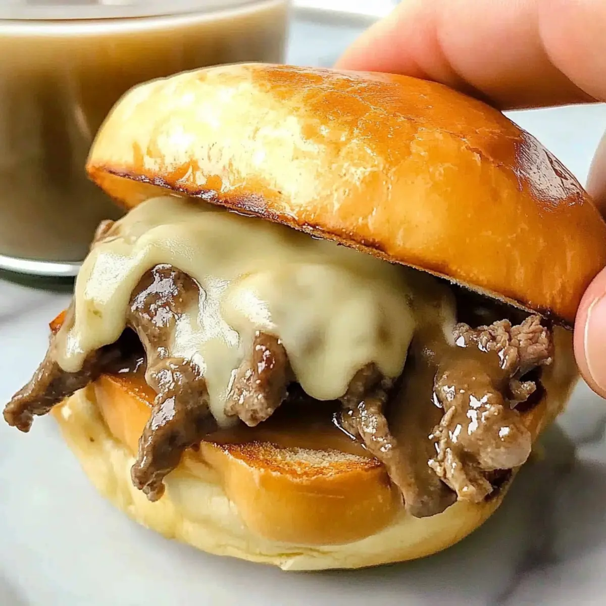 Easy French Dip Sandwiches