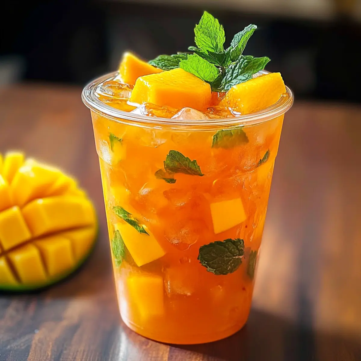Ultimate Homemade Mango Iced Tea for a Refreshing Escape