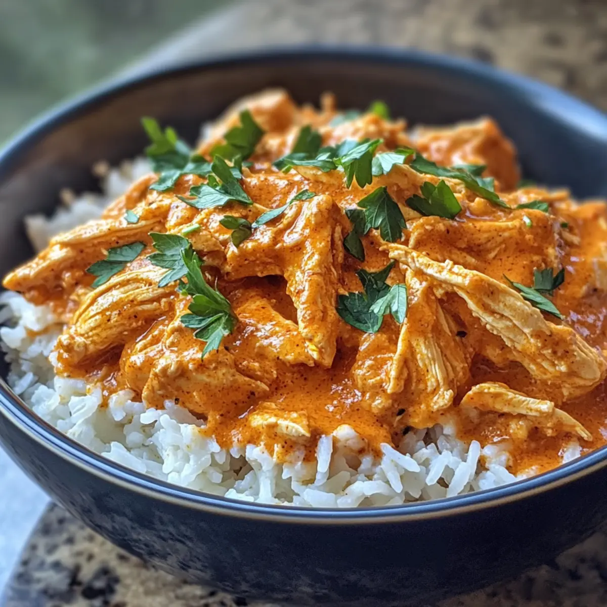 Crockpot Cajun Butter Chicken