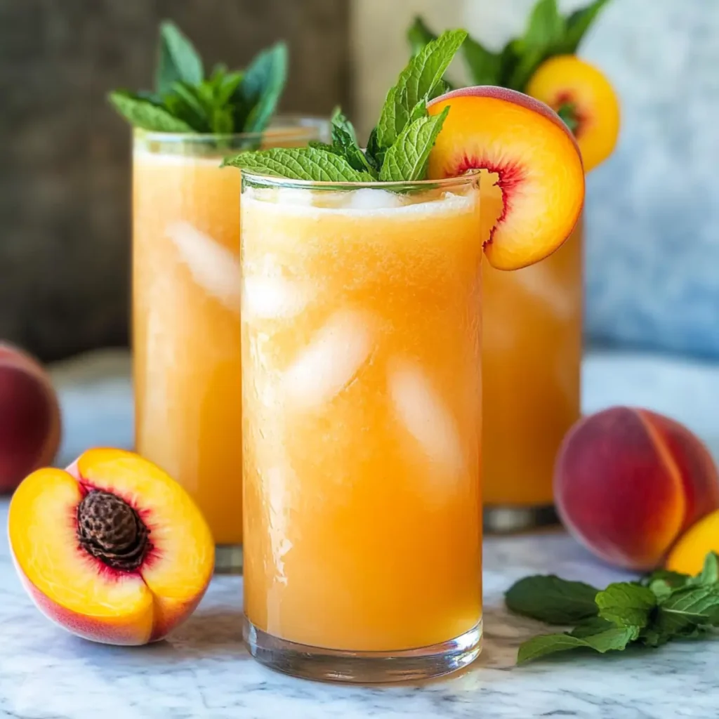 Peach Lemonade