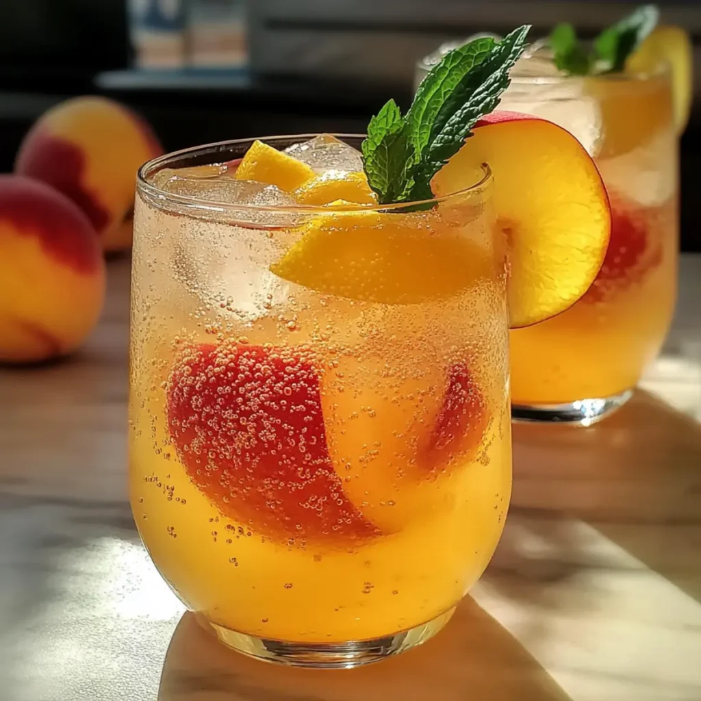 Peach Lemonade Recipe