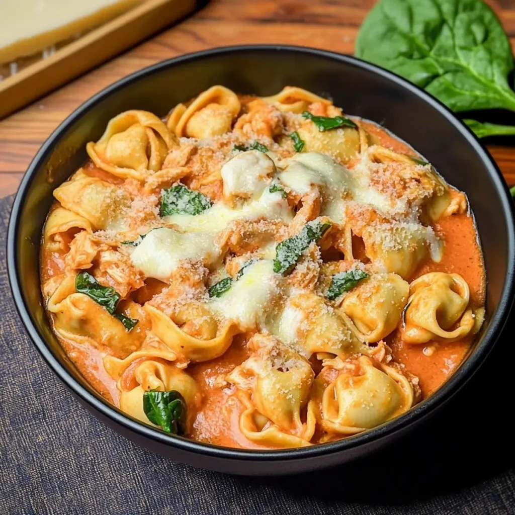 CrockPot Chicken Tortellini