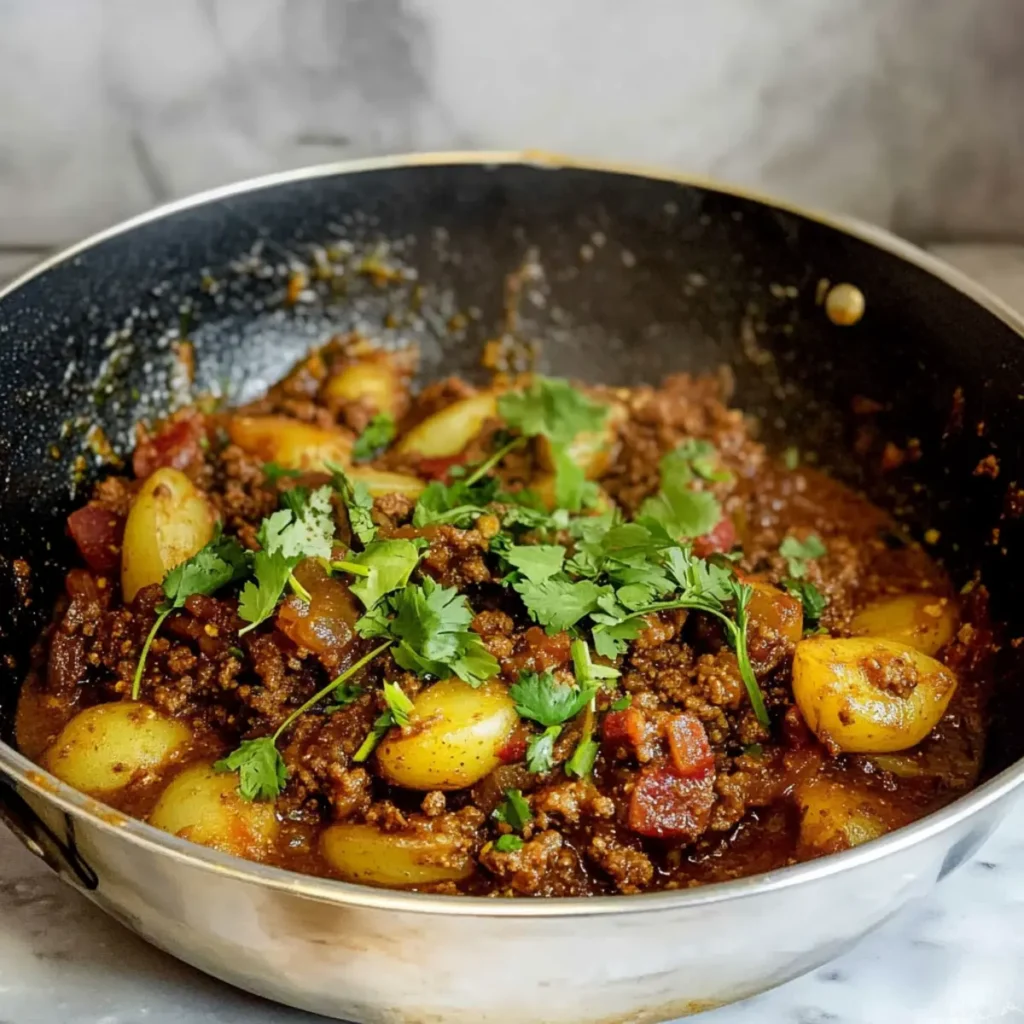 Pakistani Aloo Keema