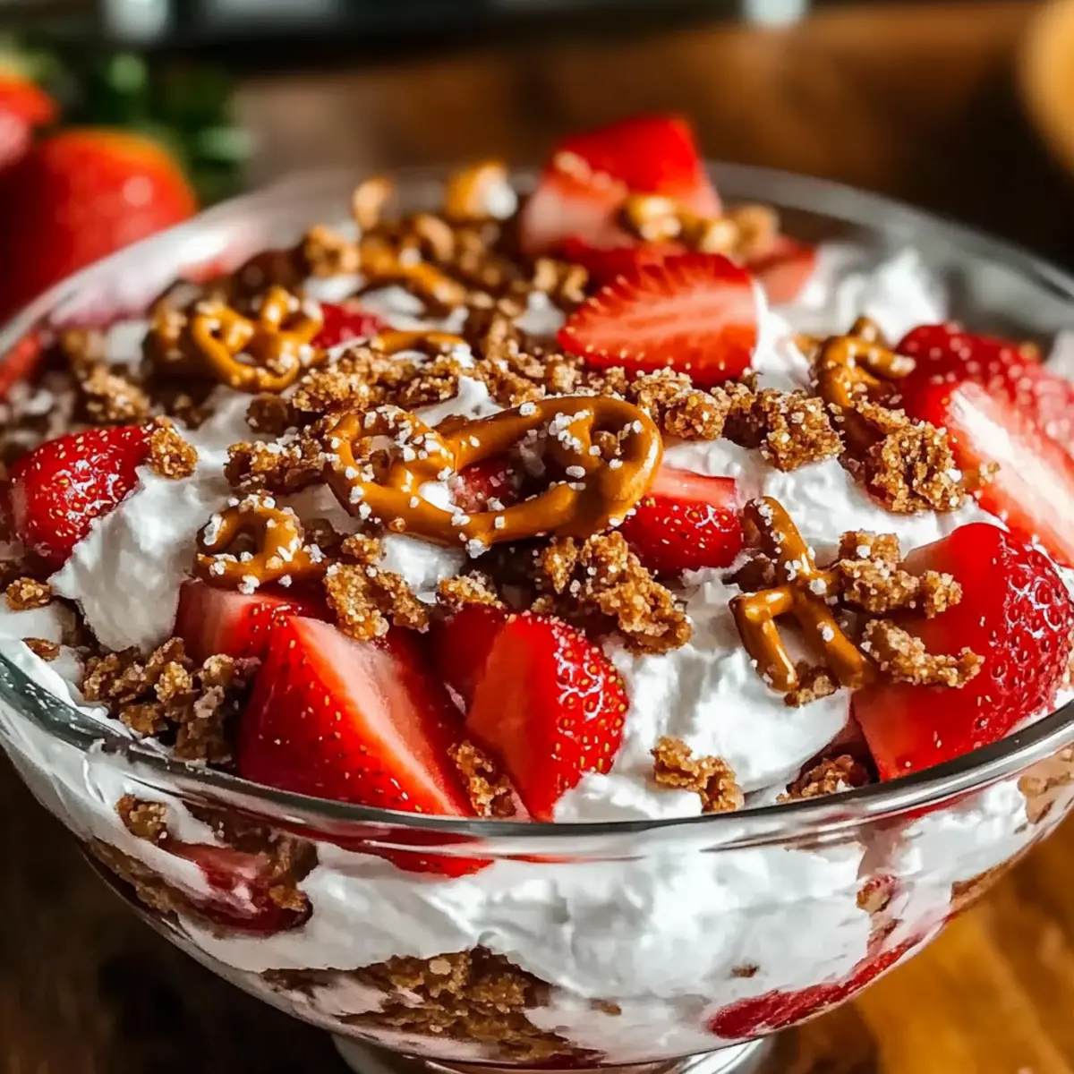 Strawberry Crackle Salad
