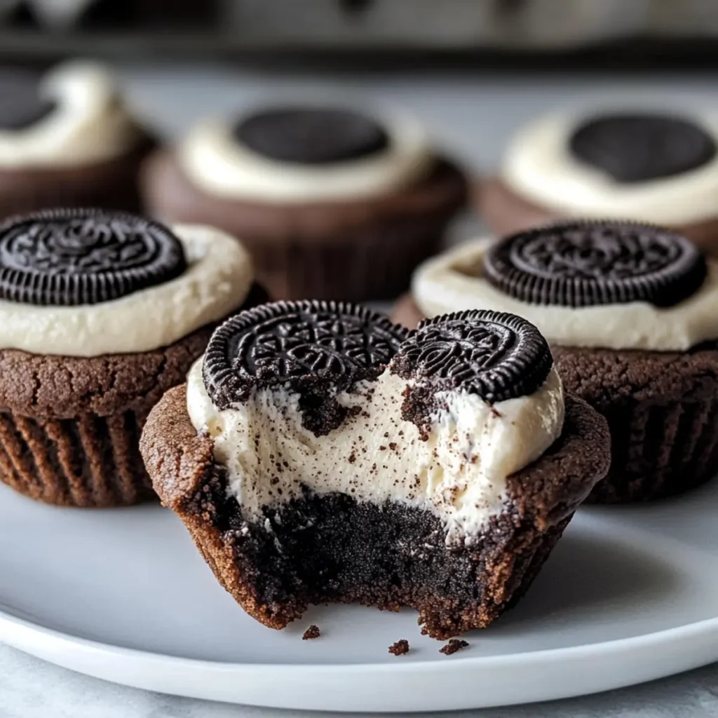 Oreo Cheesecake Cookie Cups