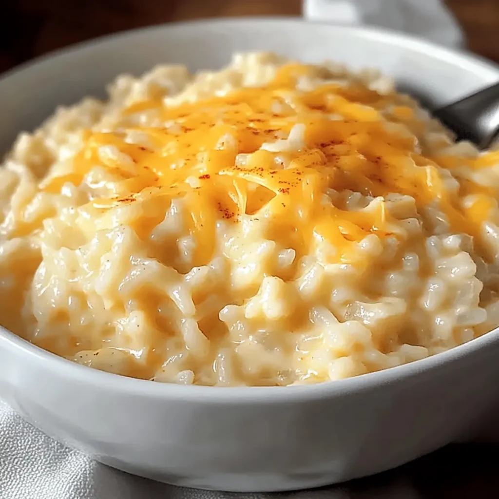 Creamy Cheesy Rice