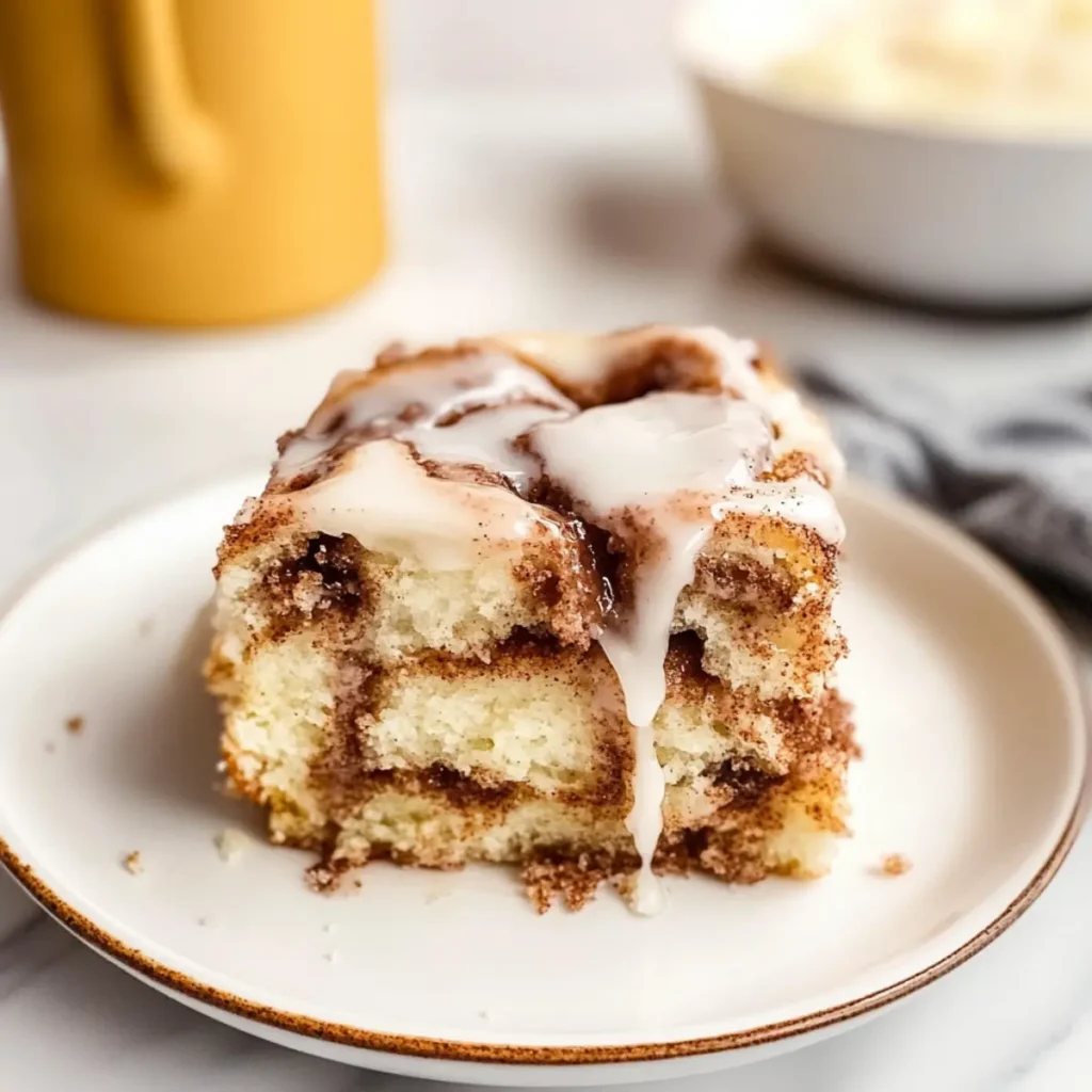 Easy Cinnamon Roll Cake Recipe