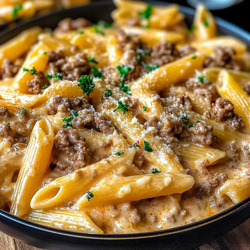 Creamy Beef Pasta