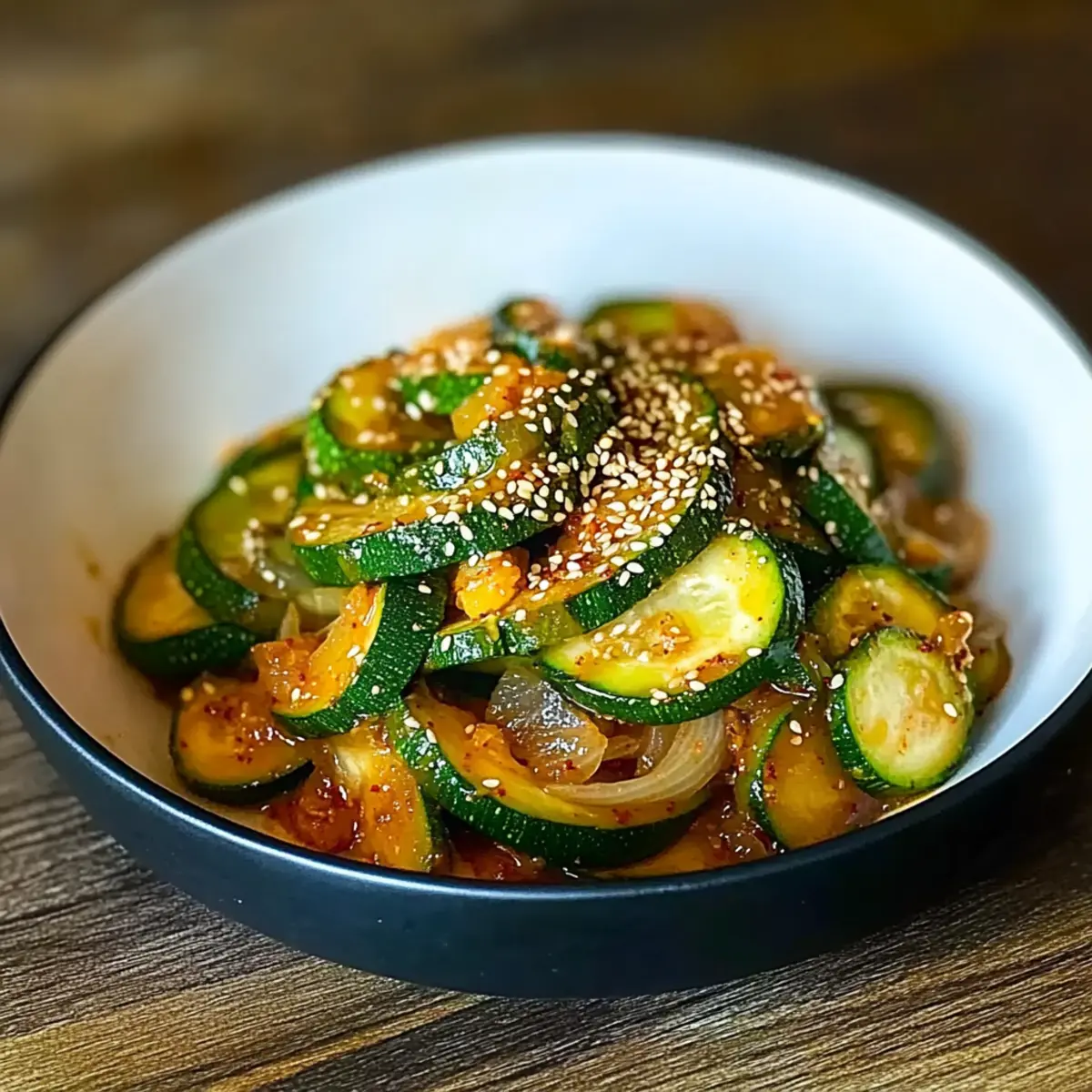 Korean Zucchini Side Dish