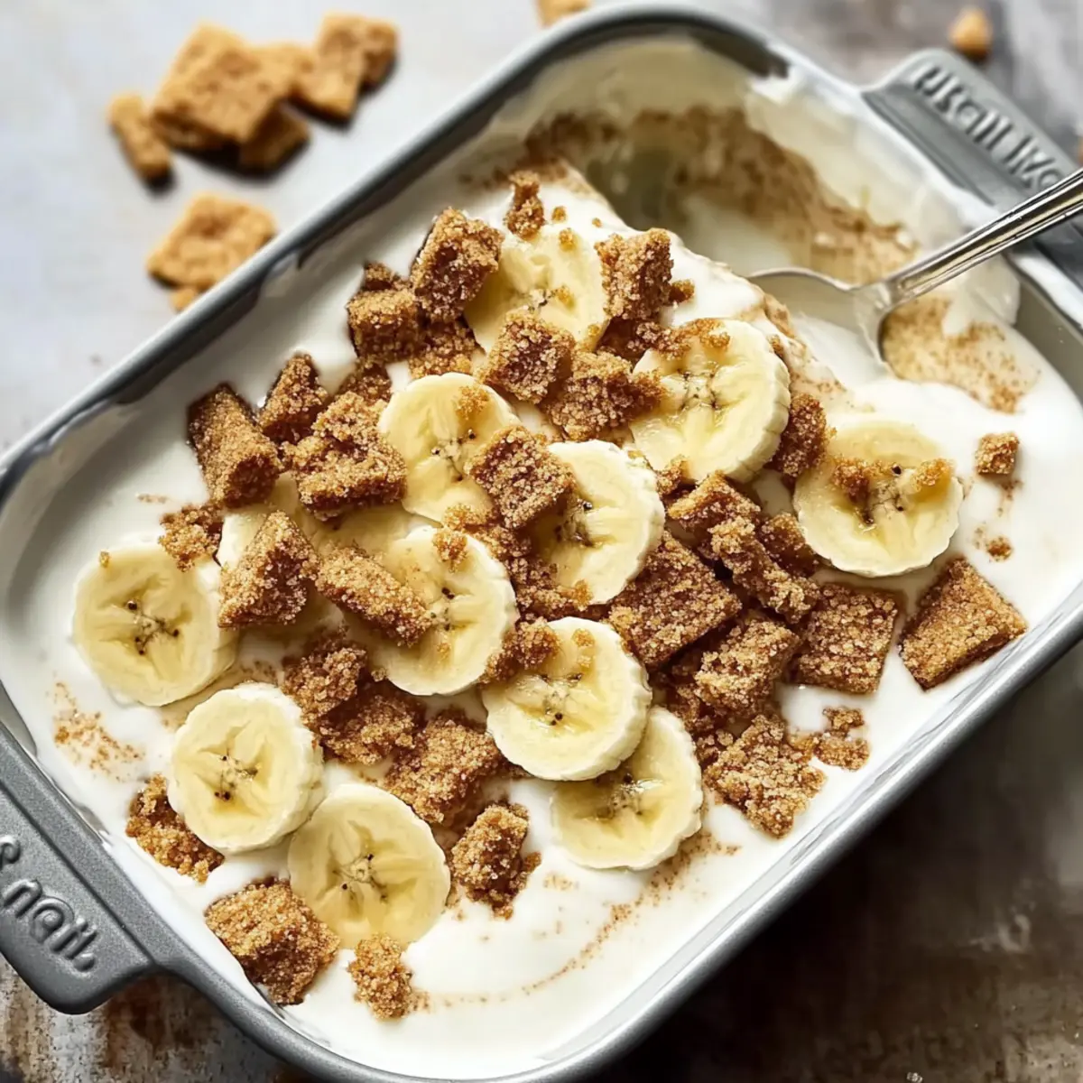 Biscoff Banana Pudding