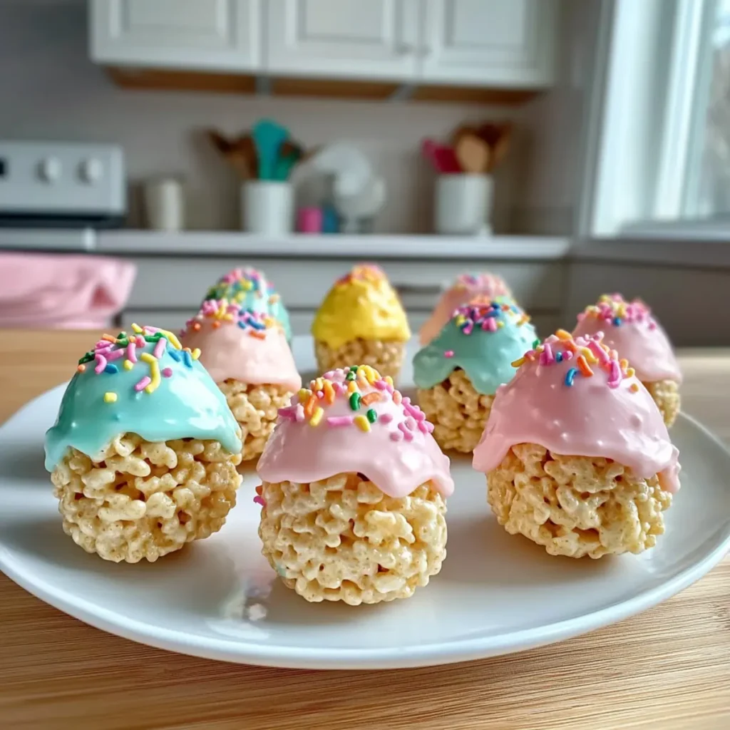 Easter Egg Rice Krispies Treats