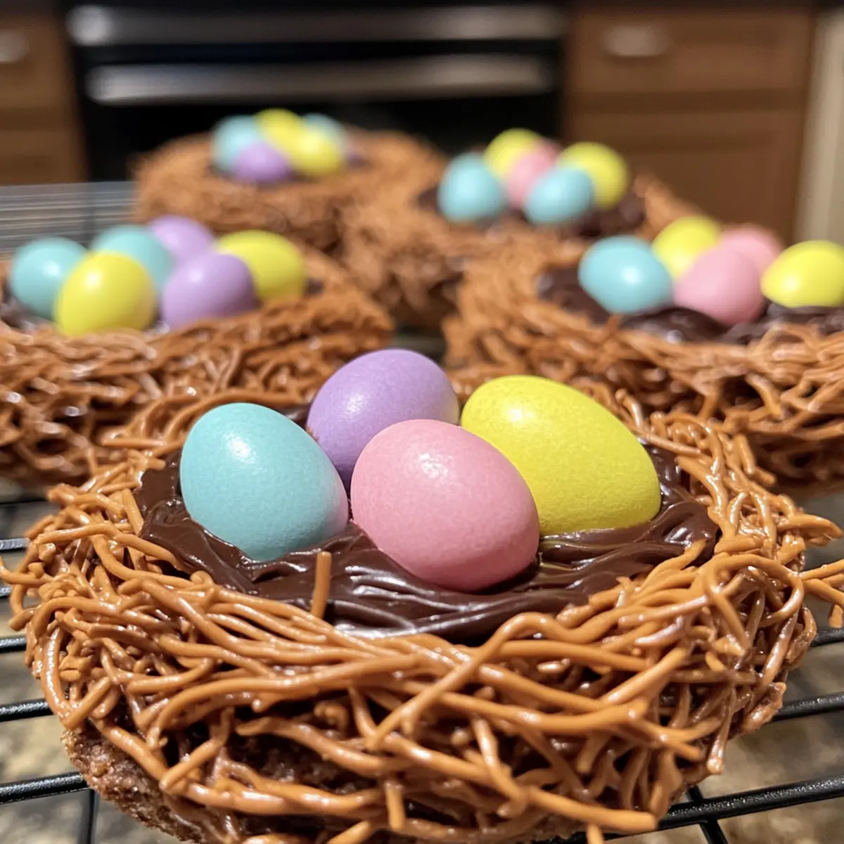 Easter Birds Nest Cookies