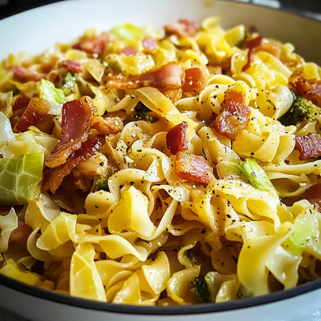 Haluski (Cabbage and Noodles)