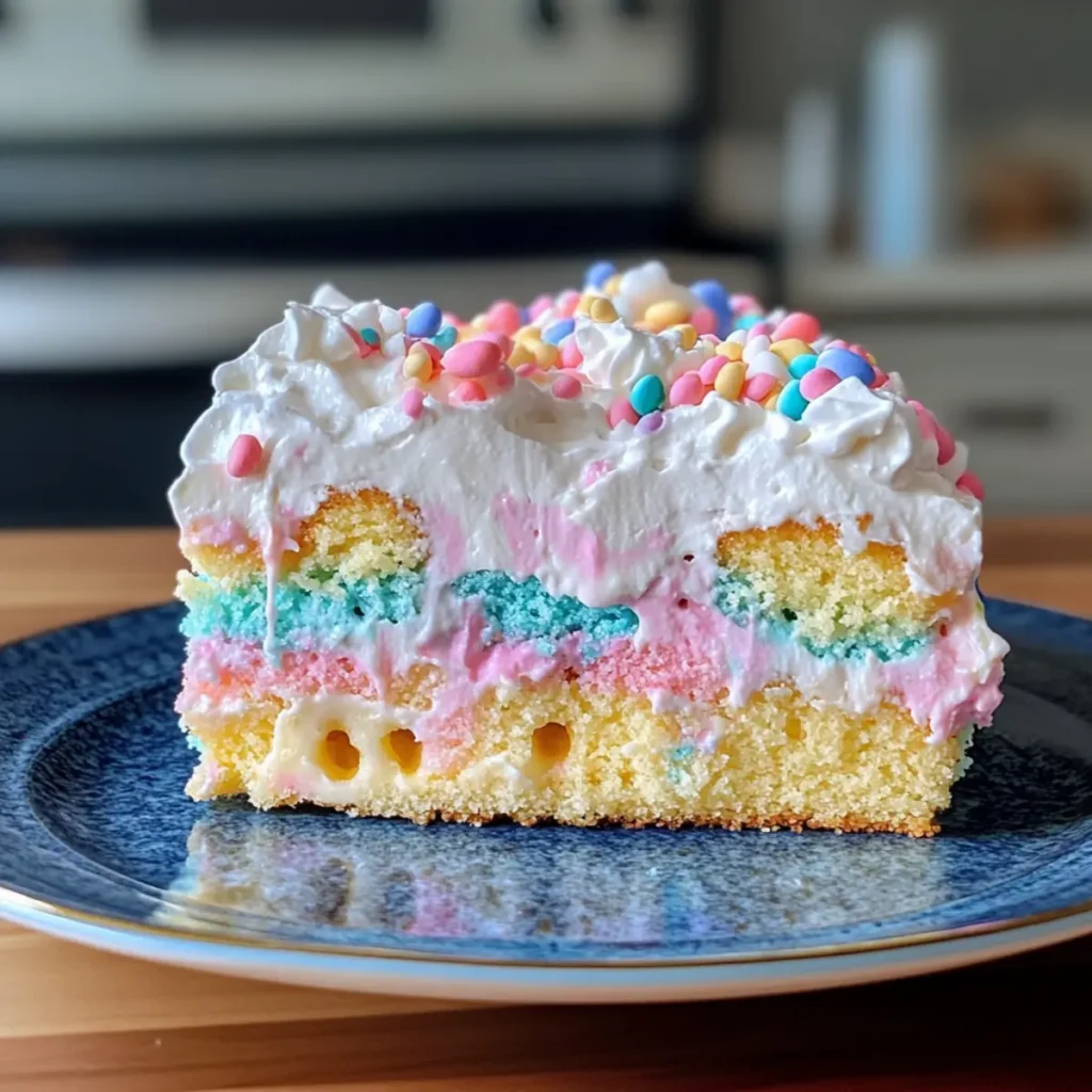 Easter Poke Cake