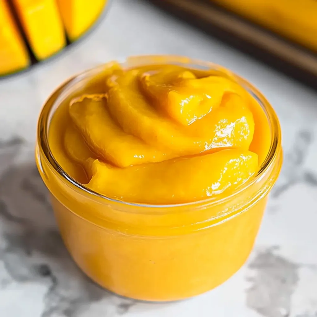 Easy Vegan Mango Curd