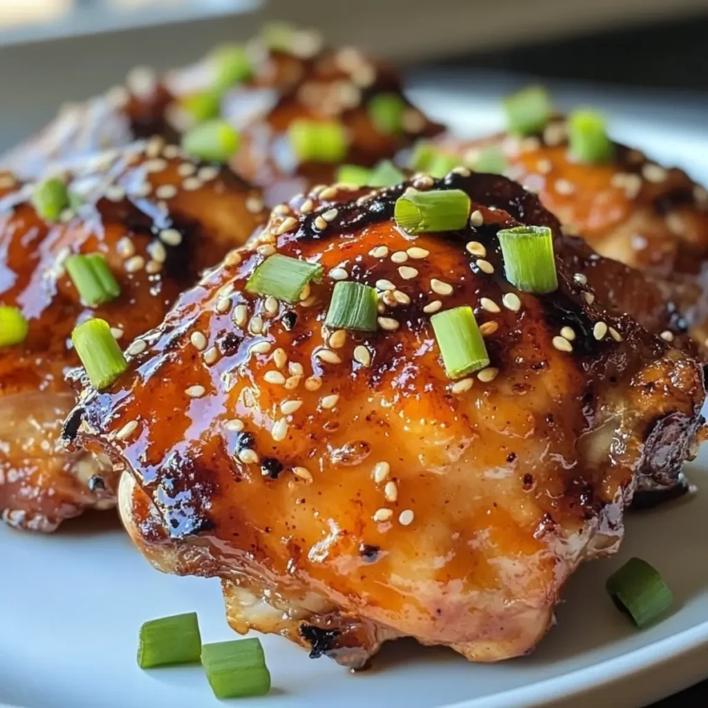 Sweet Chili Chicken Thighs