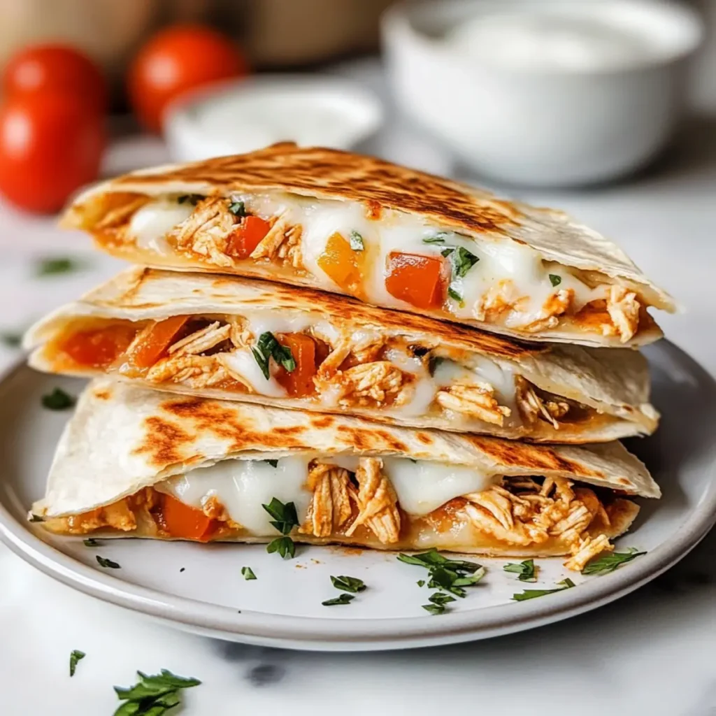 Keto Chicken Quesadilla