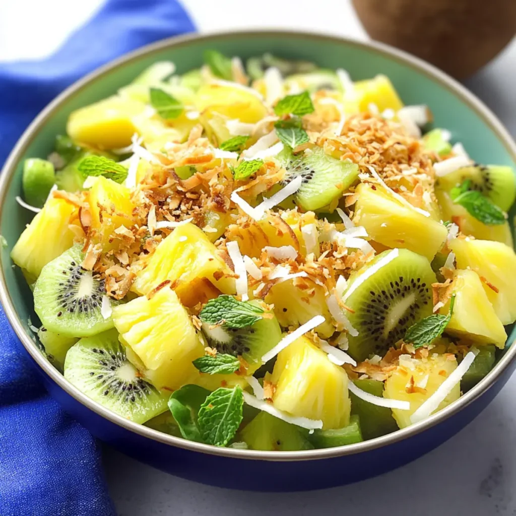 Pineapple Kiwi Salad