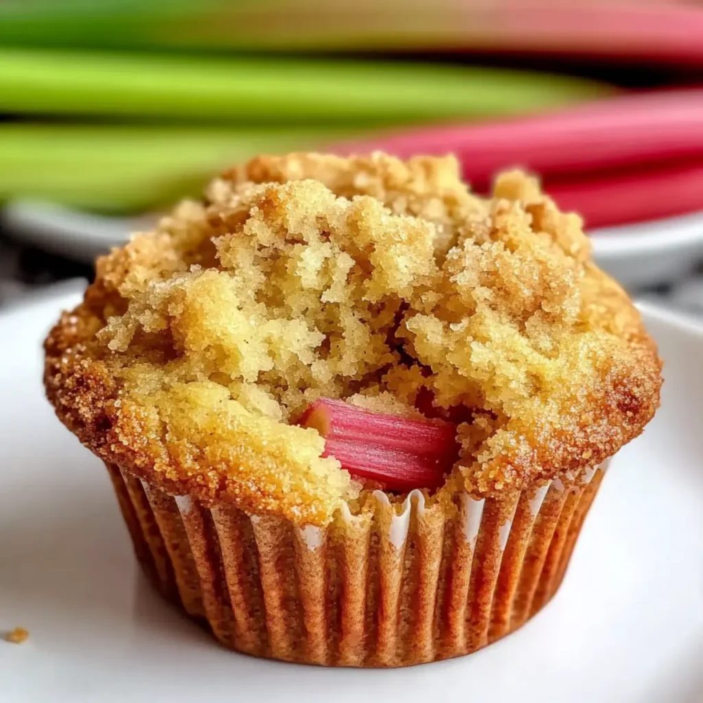 Rhubarb Muffins