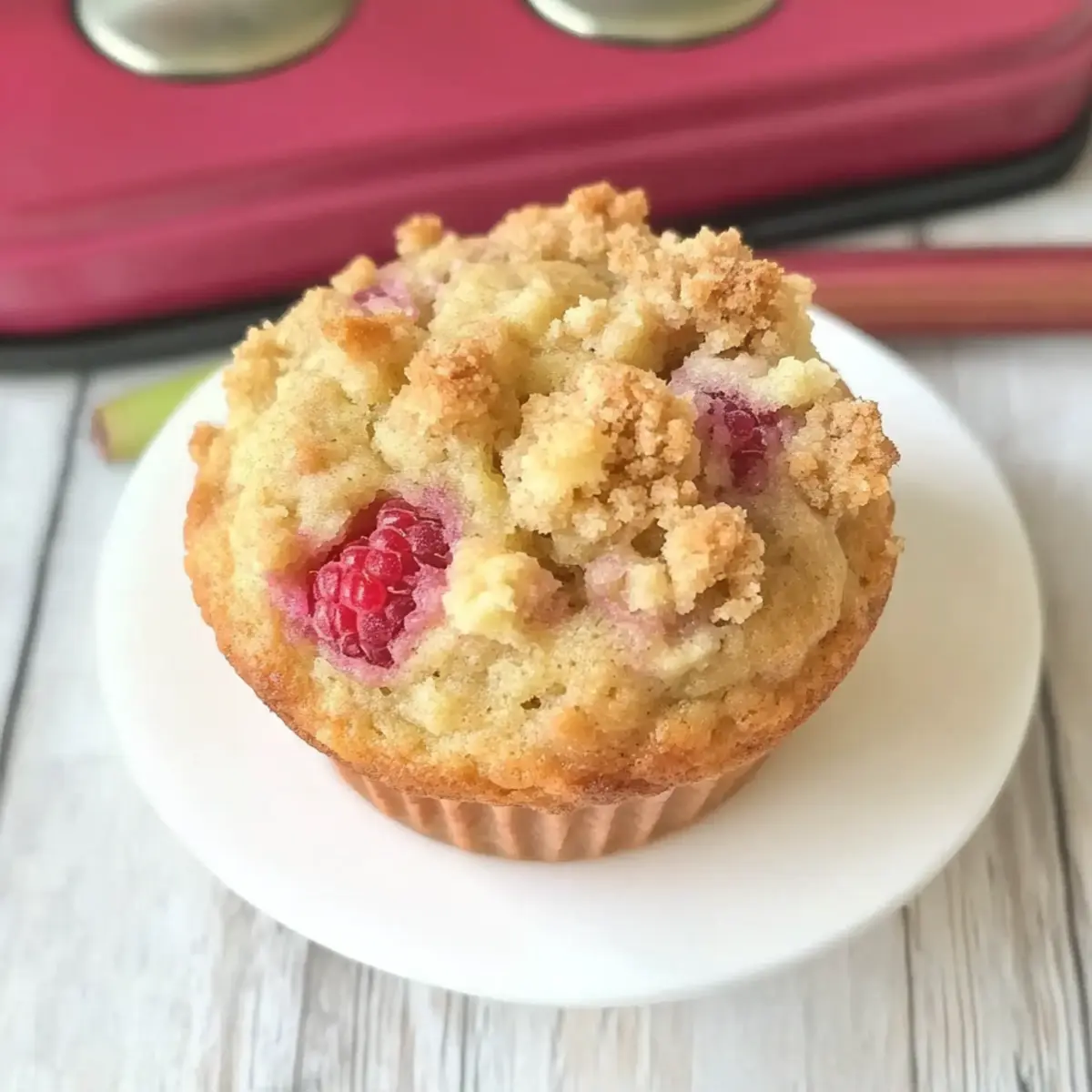 Rhubarb Raspberry Muffins Ultimate Raspberry Rhubarb Muffins for Delicious Mornings