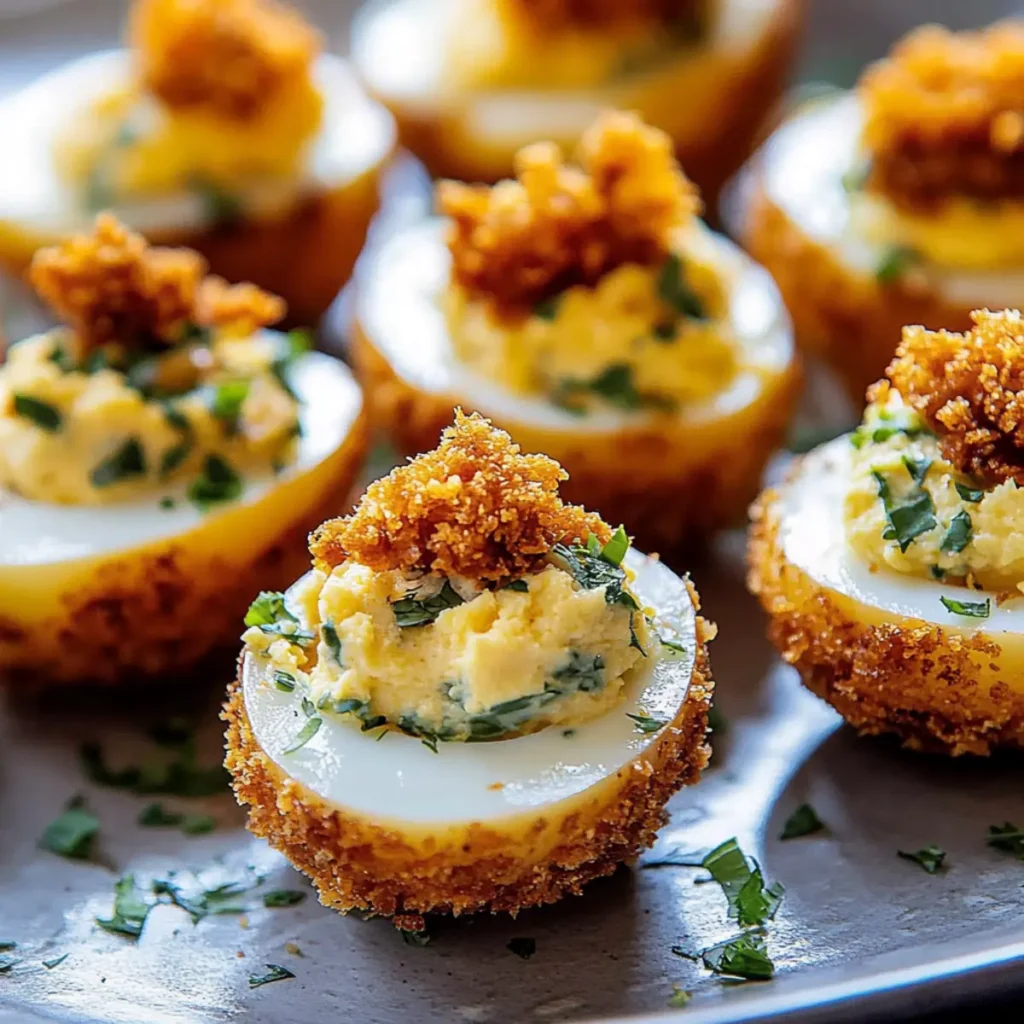 Fried Deviled Eggs Recipe