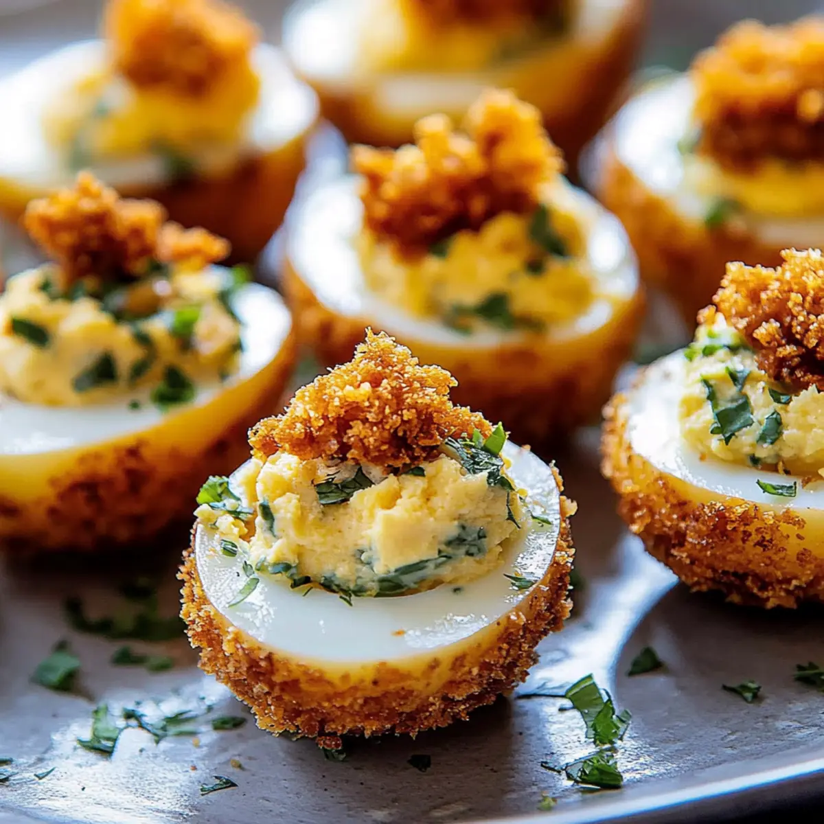 Fried Deviled Eggs Recipe