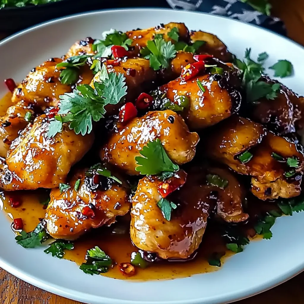 Sweet And Spicy Thai Chicken