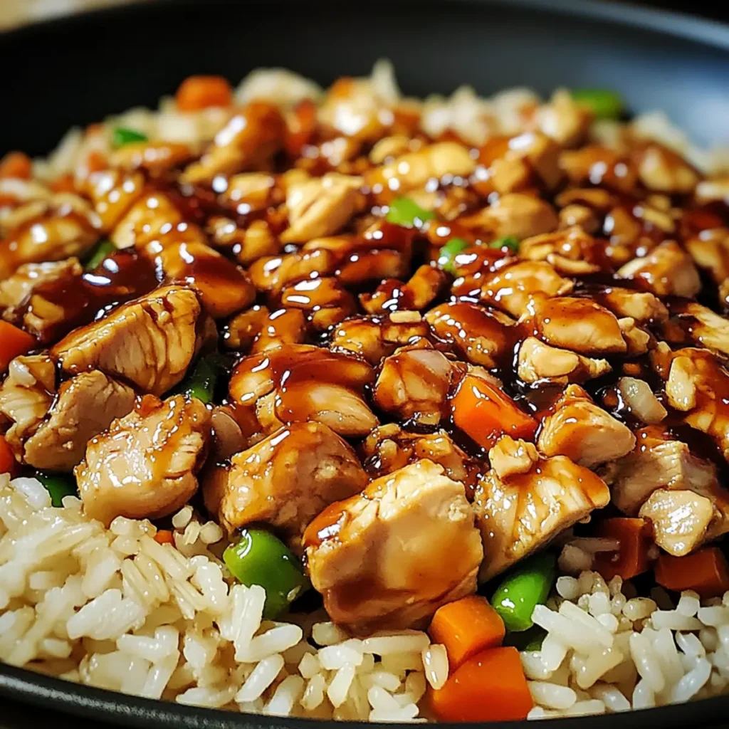 One-Pan Bold Honey BBQ Chicken Rice