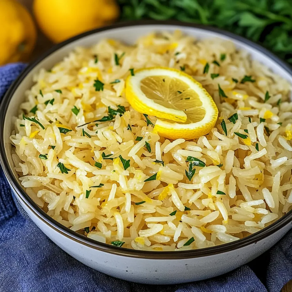 Greek Lemon Rice