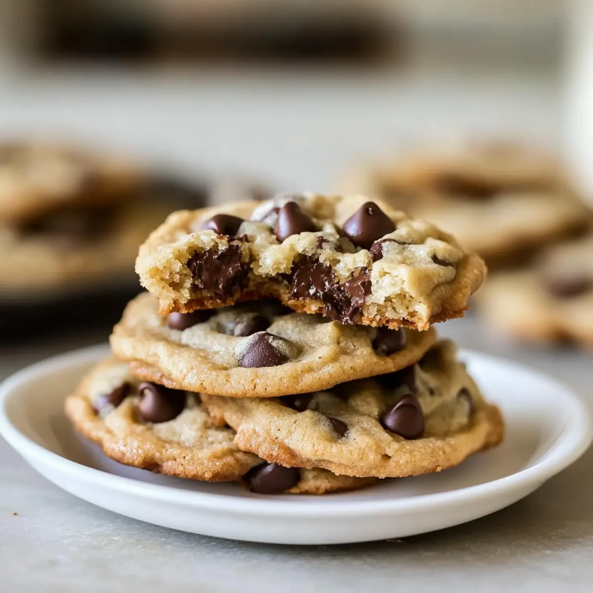 Soft and Chewy Chocolate Chip Cookies