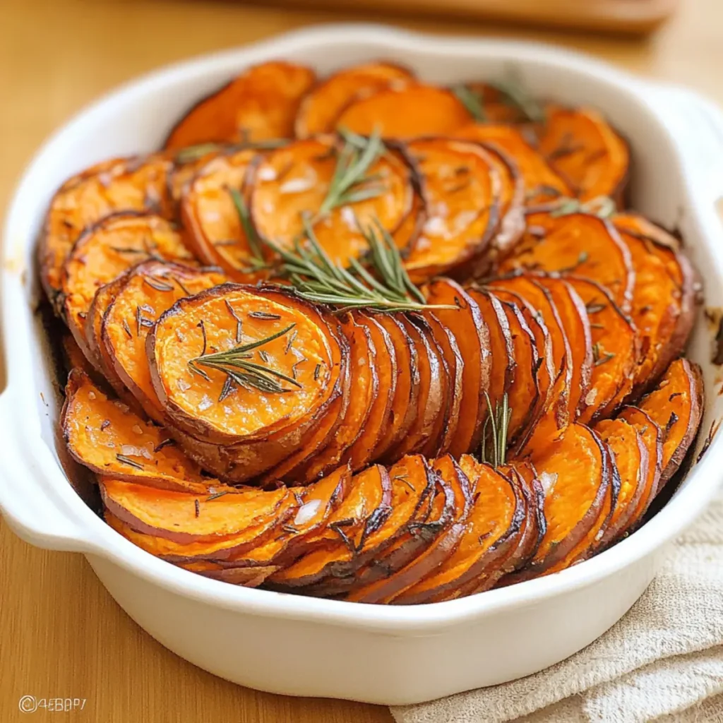 Roasted Rosemary Sweet Potatoes
