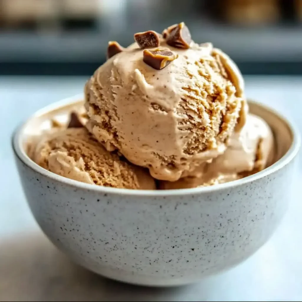 Peanut Butter Yogurt Ice Cream
