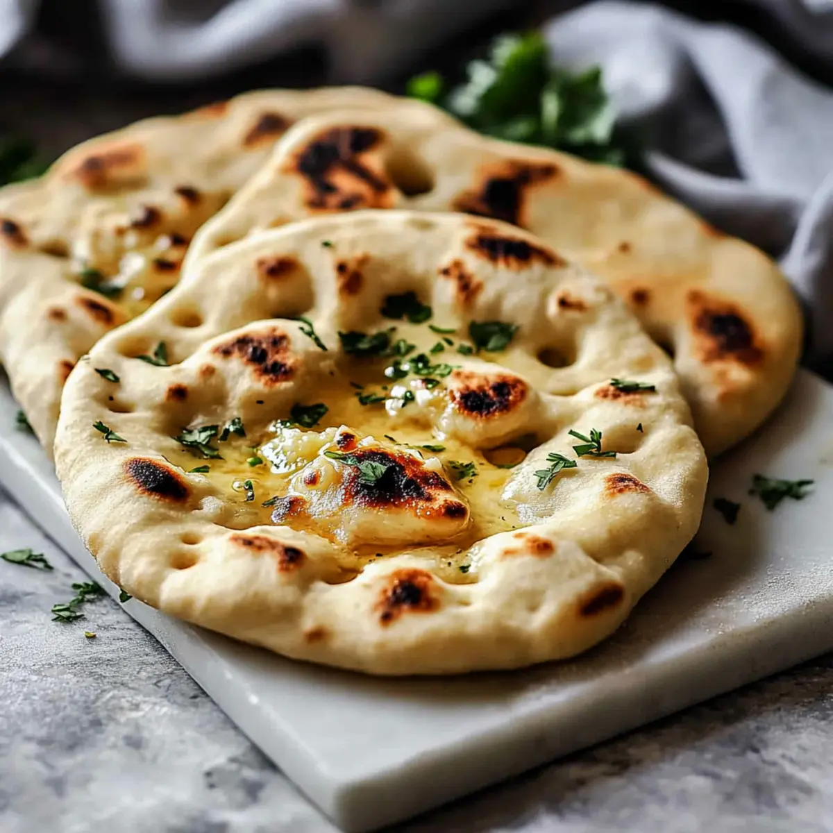 Garlic Naan Bread