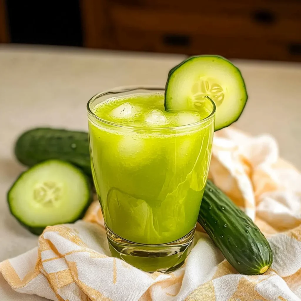 Pineapple and Cucumber Juice