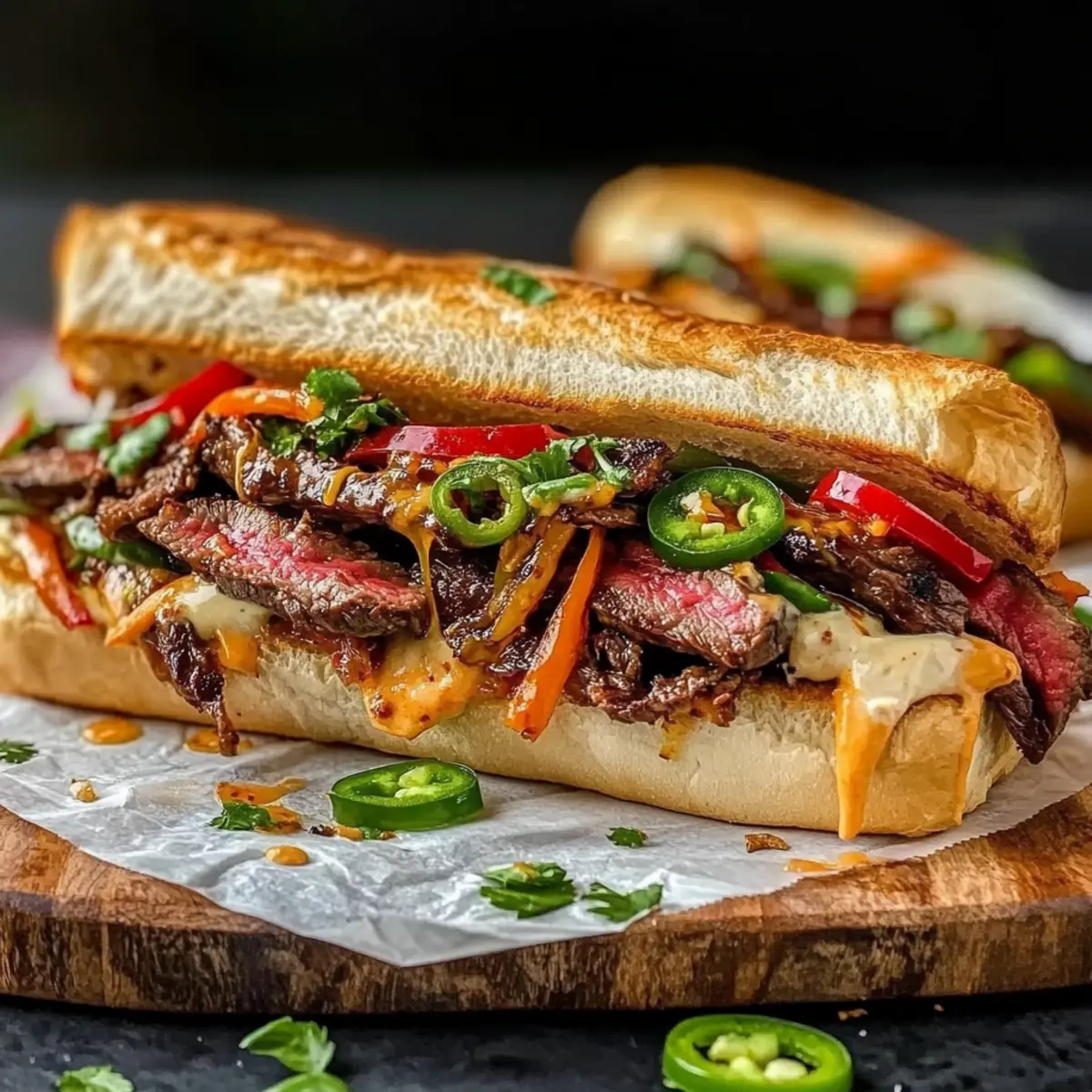 Korean Steak Sandwich