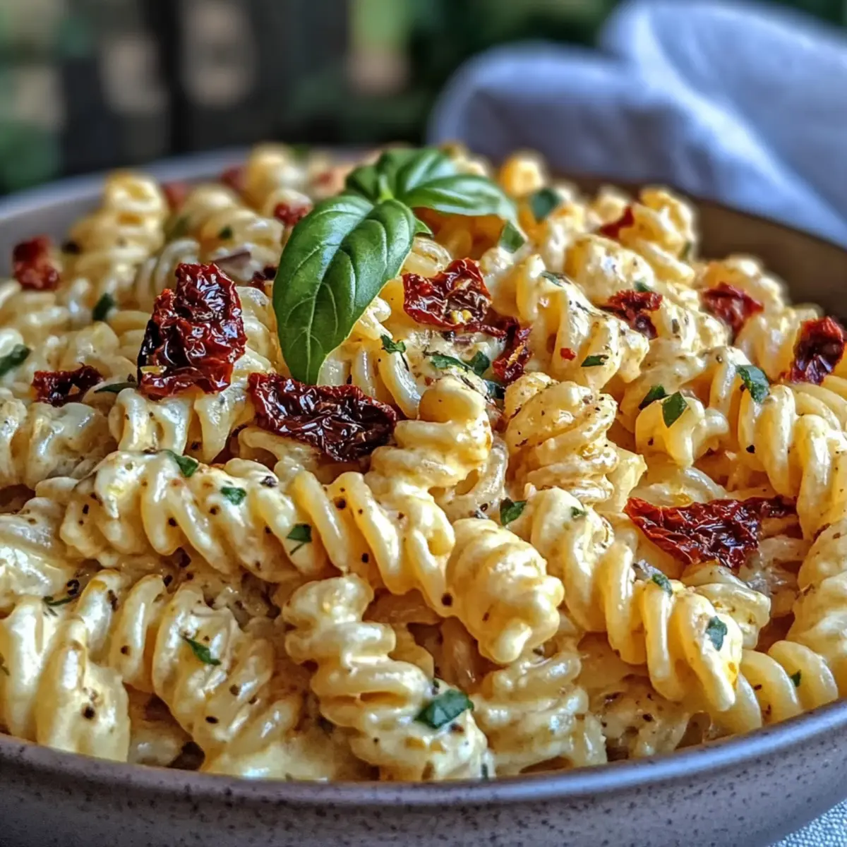Creamy Tuscan Pasta Salad