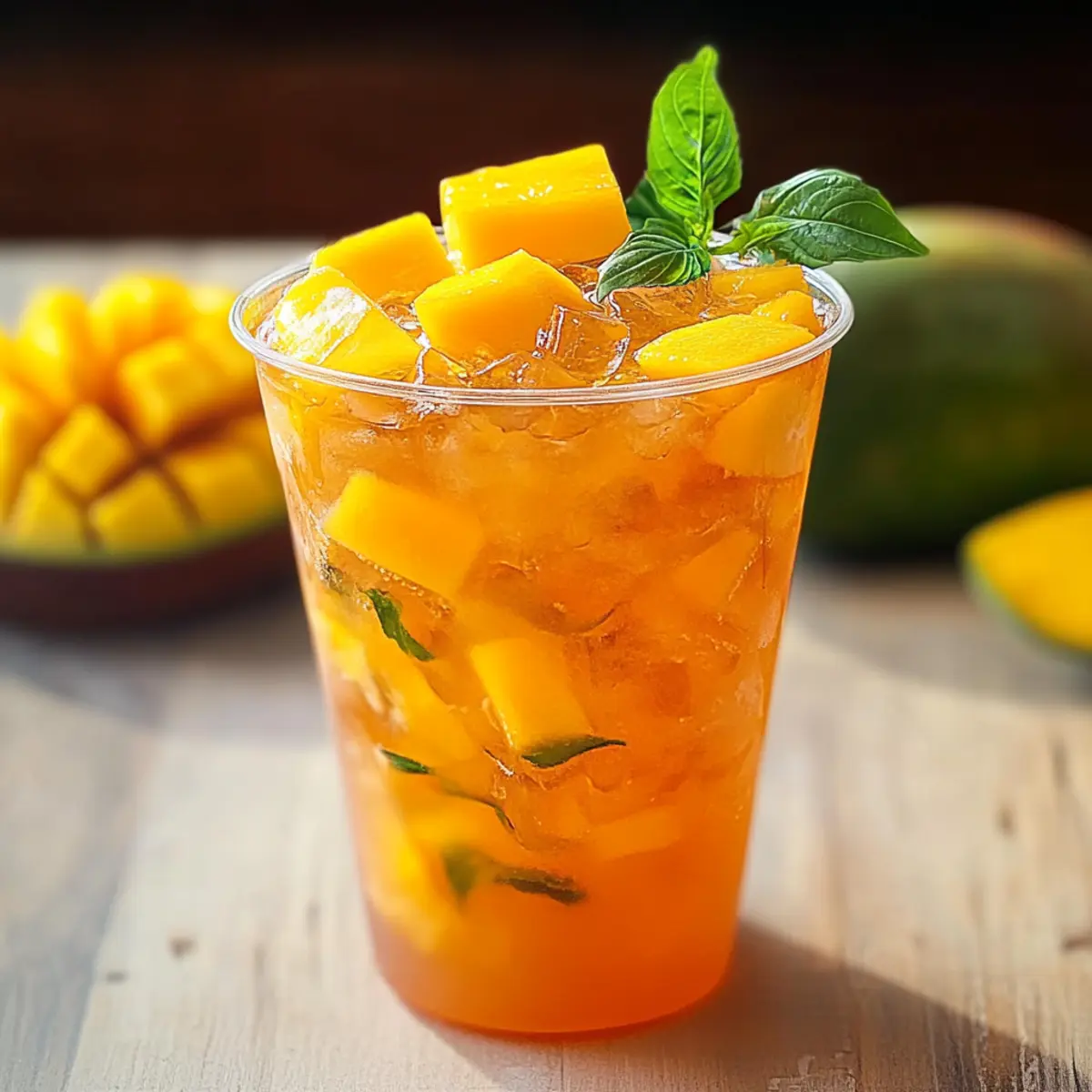 Mango Iced Tea
