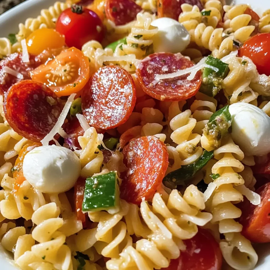 Pizza Pasta Salad