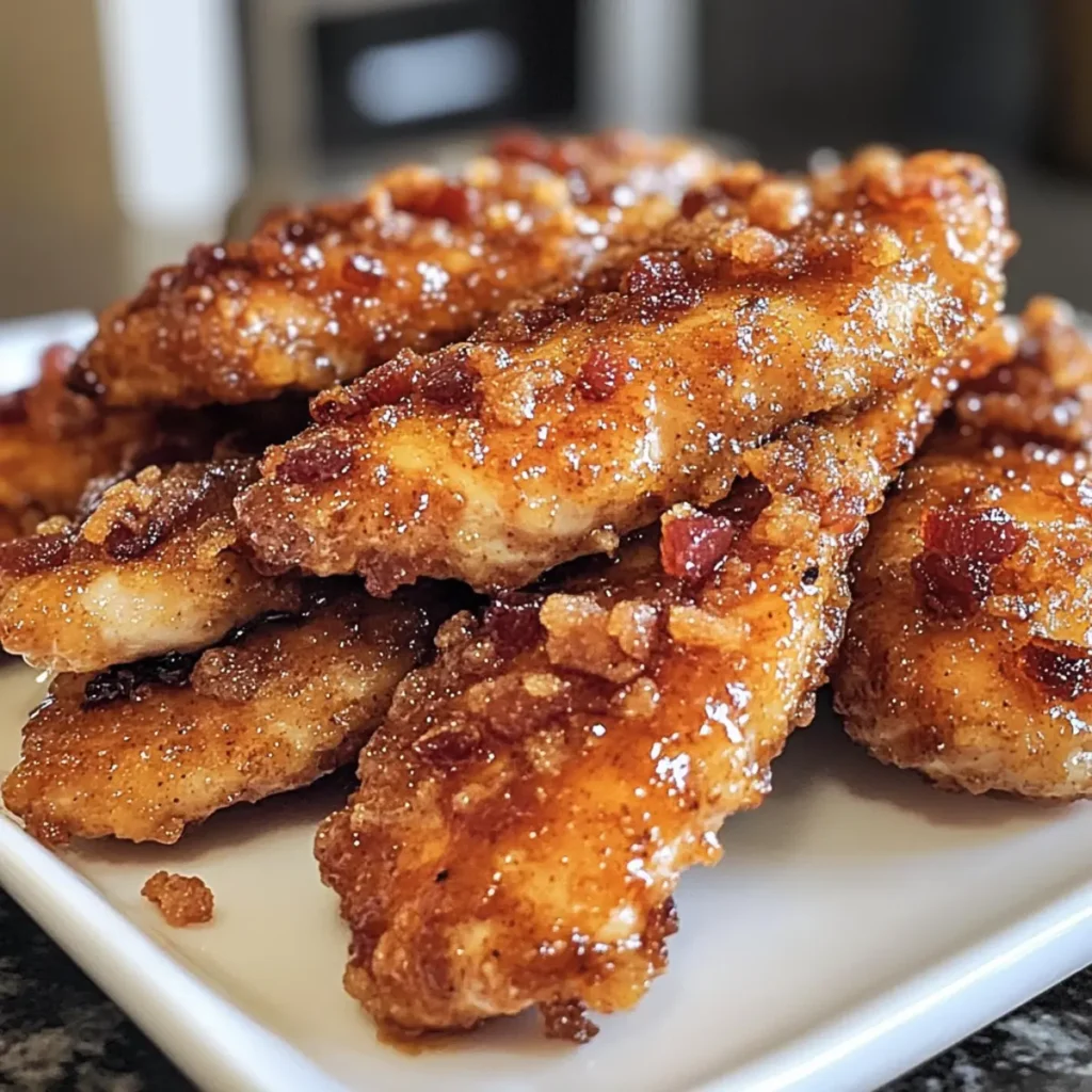 Bacon Brown Sugar Chicken Tenders
